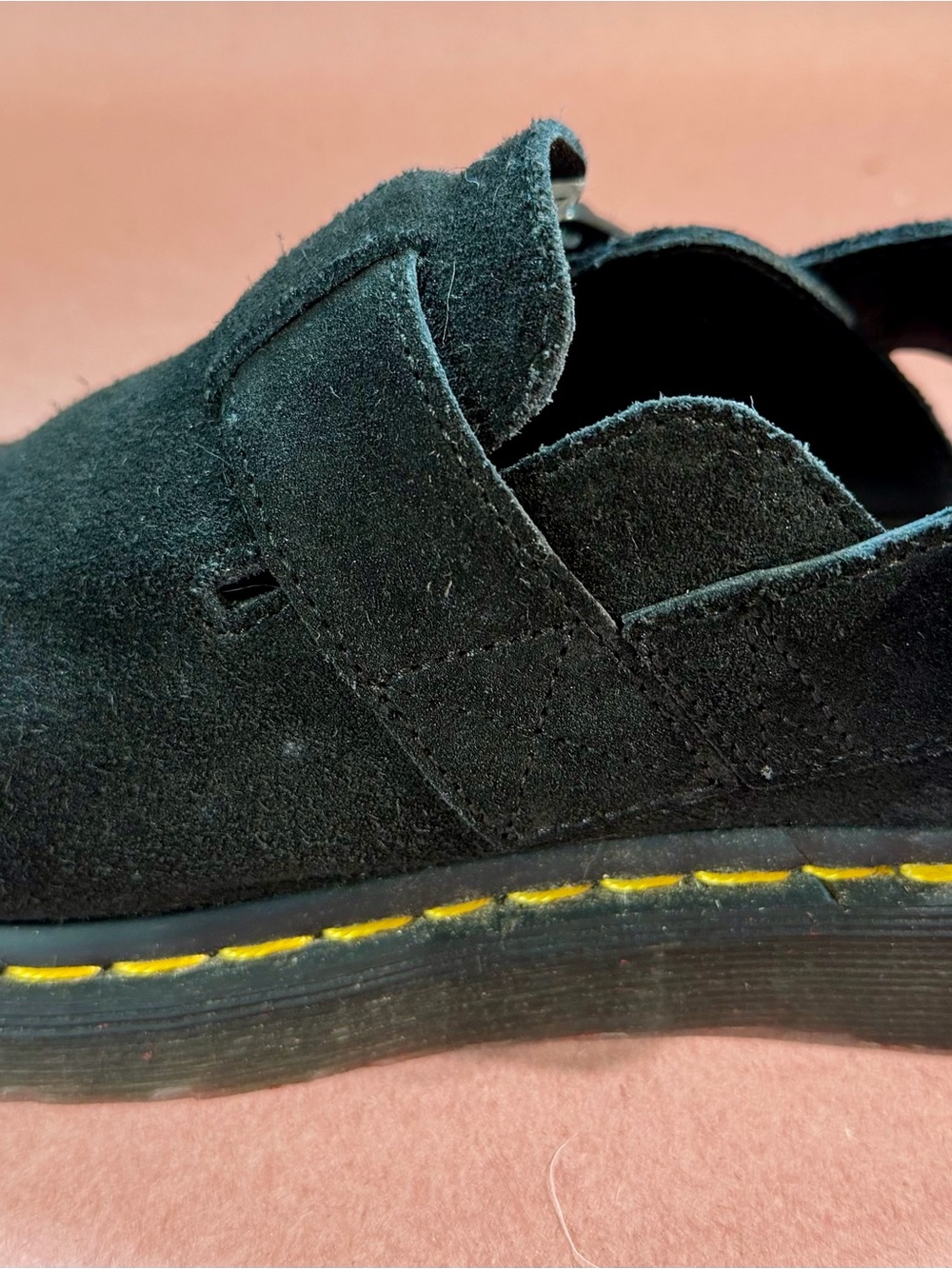 Dr. Martens JORGE II Suede Slip-On Mule Sandals